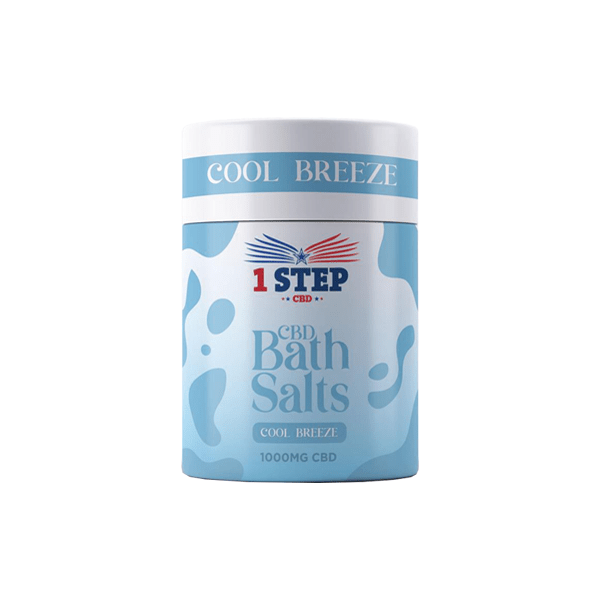1 Step CBD 1000mg CBD Bath Salts - 500gCBD Products1 Step CBDVaperr Shop