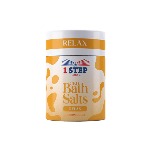 1 Step CBD 1000mg CBD Bath Salts - 500gCBD Products1 Step CBDVaperr Shop