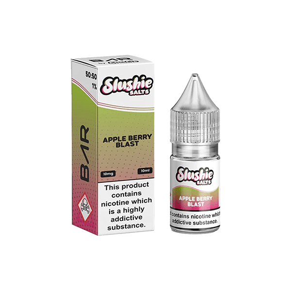 10mg Bar By Slushie 10ml Bar Salts (50VG/50PG)Vaping ProductsSlushieVaperr Shop