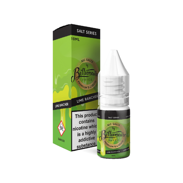 10mg Billionaire Juice Salt Series 10ml Nic Salts (50VG/50PG)Vaping ProductsBillionaire JuiceVaperr Shop