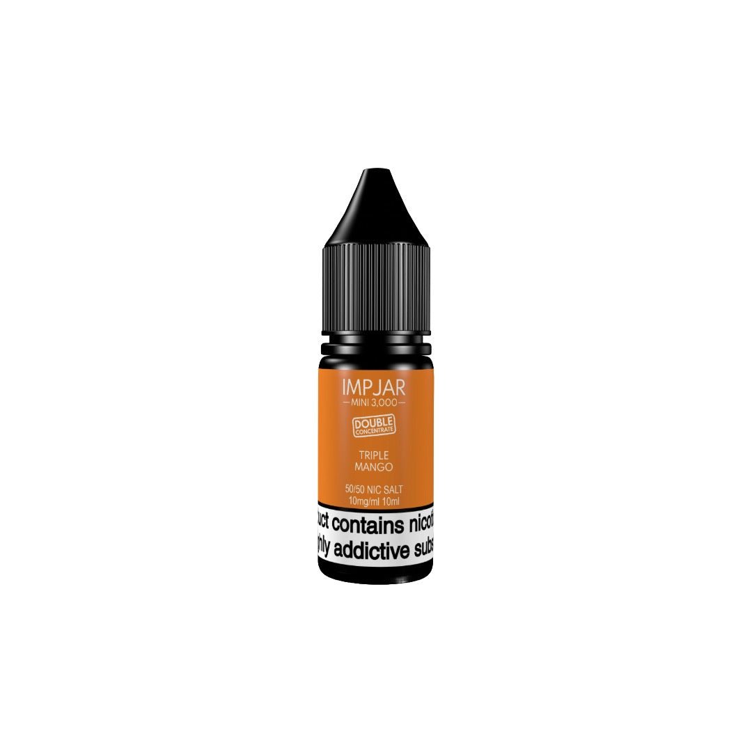 10mg Imp Jar Mini 3000 Double Concentrate 10ml Nic Salt (50VG/50PG)Vaping ProductsImp JarVaperrShop
