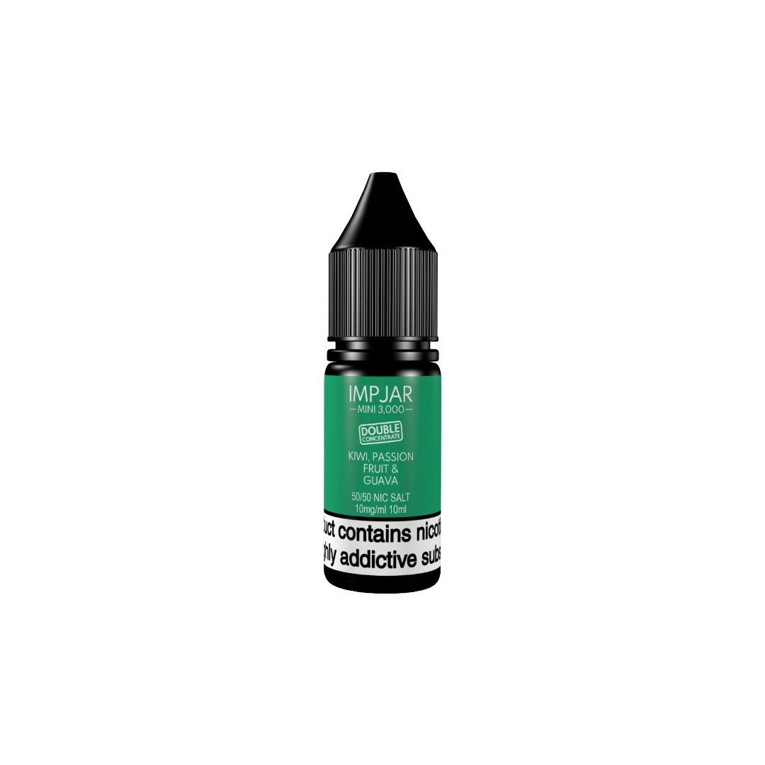 10mg Imp Jar Mini 3000 Double Concentrate 10ml Nic Salt (50VG/50PG)Vaping ProductsImp JarVaperrShop