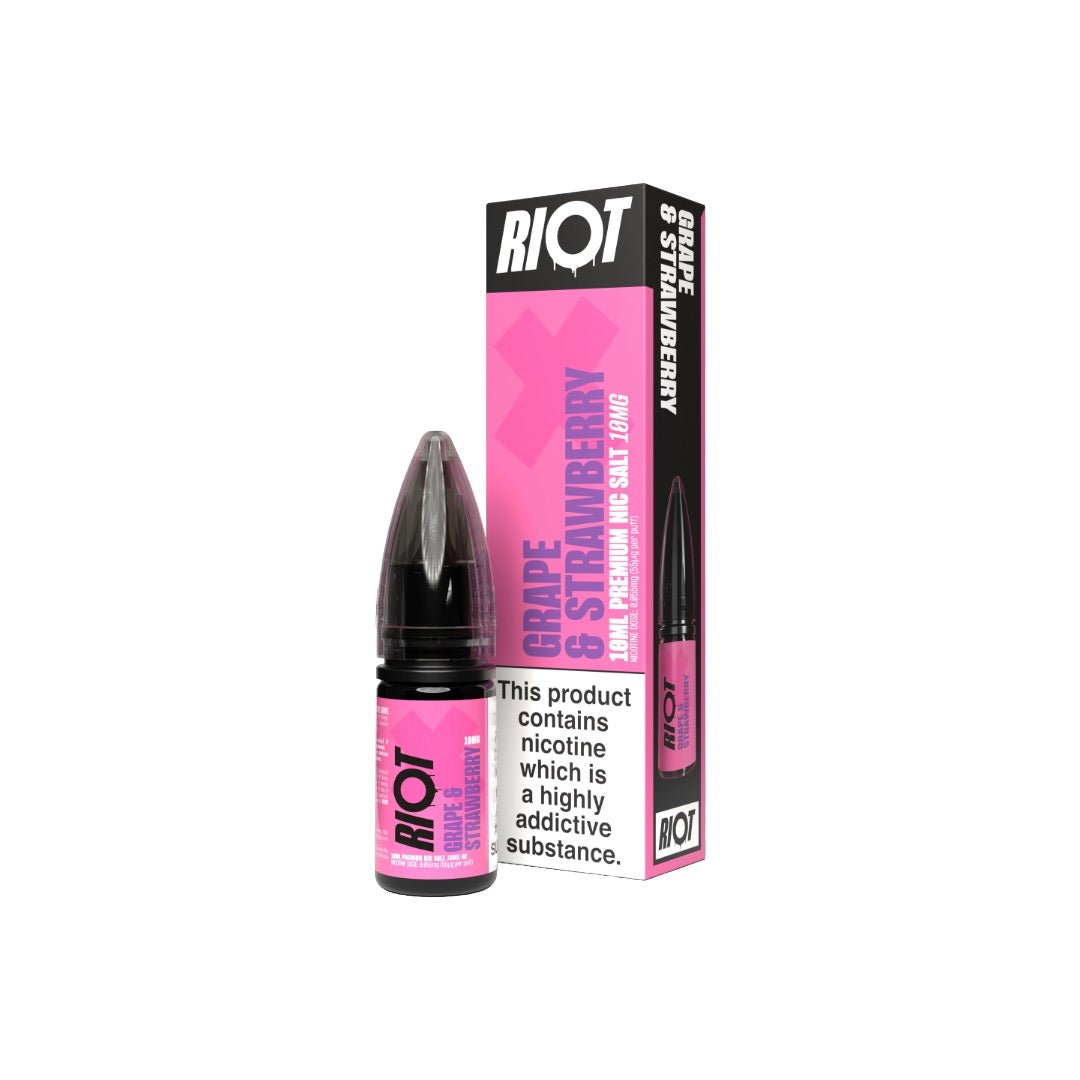10mg RIOT X 10ml Nic Salts by Riot Squad (50VG/50PG)Vaping ProductsRiot SquadVaperrShop