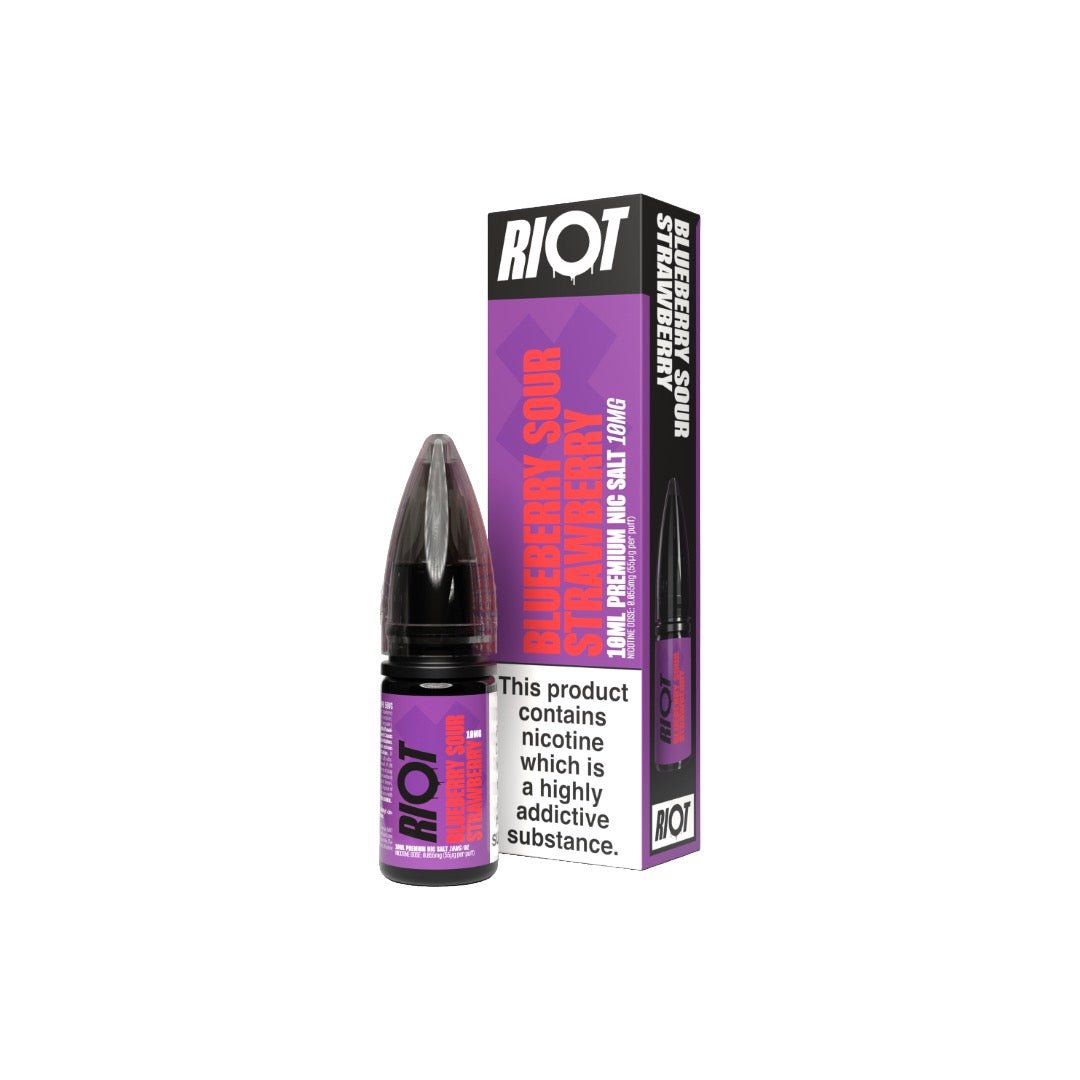 10mg RIOT X 10ml Nic Salts by Riot Squad (50VG/50PG)Vaping ProductsRiot SquadVaperrShop