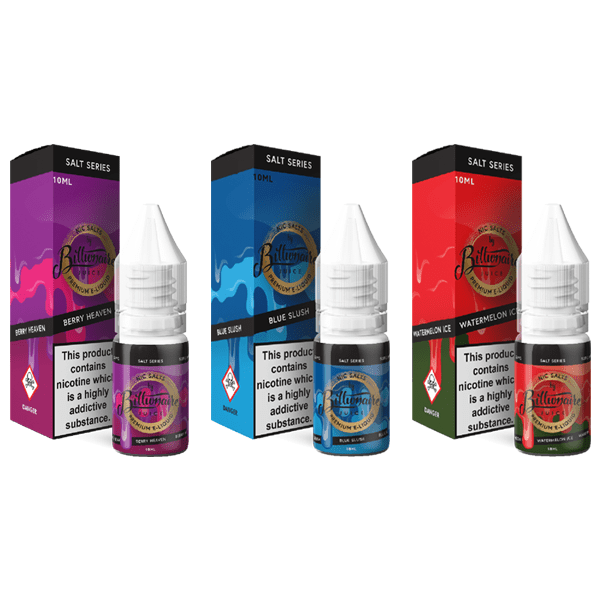20mg Billionaire Juice Salt Series 10ml Nic Salts (50VG/50PG)Vaping ProductsBillionaire JuiceVaperr Shop