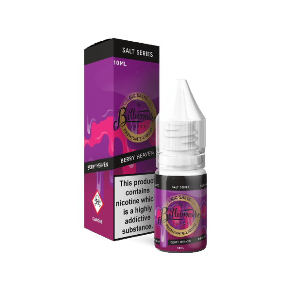 20mg Billionaire Juice Salt Series 10ml Nic Salts (50VG/50PG)Vaping ProductsBillionaire JuiceVaperr Shop