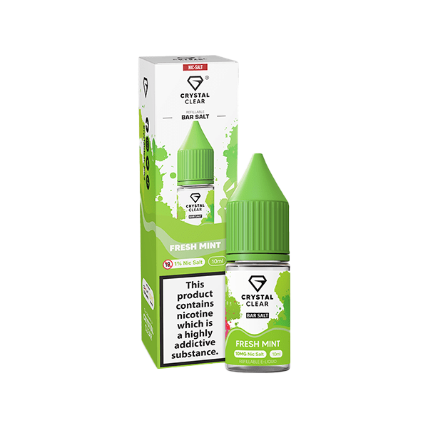 20mg Crystal Clear Bar Salt 10ml (50VG/50PG)Vaping ProductsCrystal ClearVaperr Shop