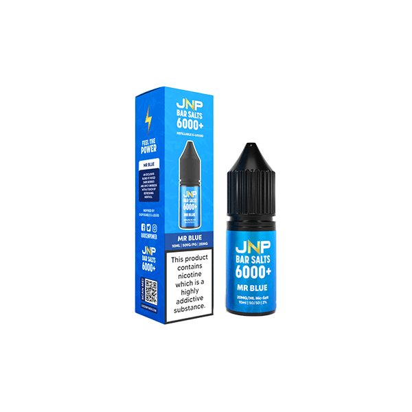 20mg JNP 6000+ Bar Salts 10ml (50VG/50PG)Vaping ProductsJuice N' PowerVaperr Shop