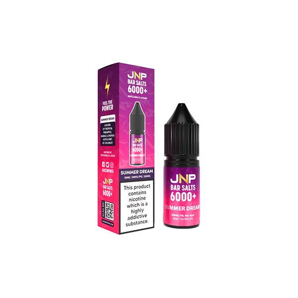 20mg JNP 6000+ Bar Salts 10ml (50VG/50PG)Vaping ProductsJuice N' PowerVaperr Shop