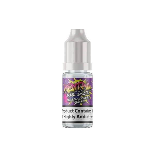 20mg Mental Bar Salts By Signature Vapours 10ml Nic Salt (50VG/50PG)Vaping ProductsSignature VapoursVaperr Shop