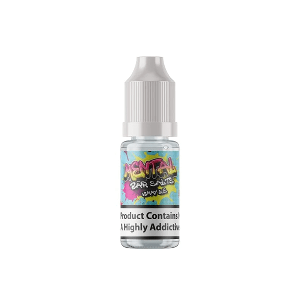 20mg Mental Bar Salts By Signature Vapours 10ml Nic Salt (50VG/50PG)Vaping ProductsSignature VapoursVaperr Shop