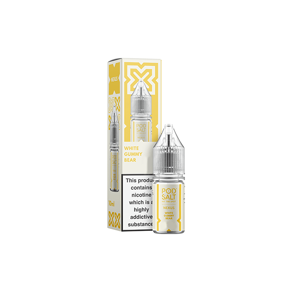 20mg Pod Salt Nexus 10ml Nic Salt (50VG/50PG)Vaping ProductsPod SaltVaperr Shop