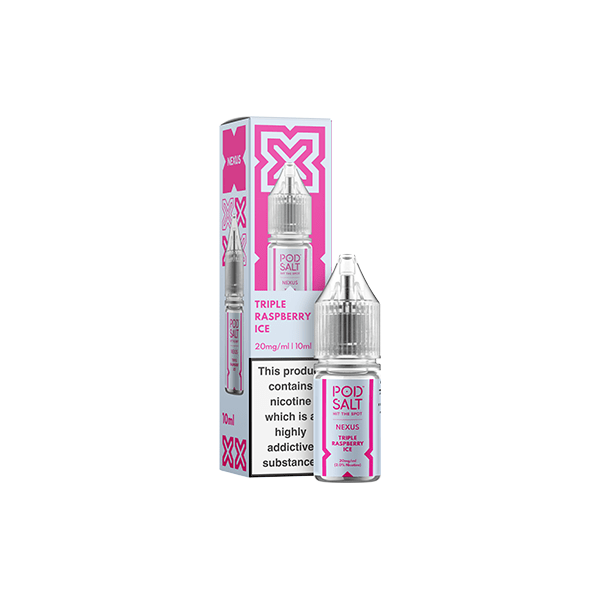 20mg Pod Salt Nexus 10ml Nic Salt (50VG/50PG)Vaping ProductsPod SaltVaperr Shop