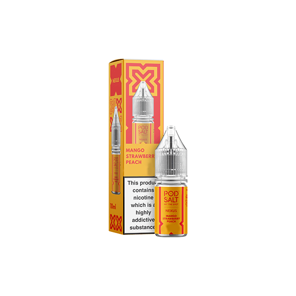 20mg Pod Salt Nexus 10ml Nic Salt (50VG/50PG)Vaping ProductsPod SaltVaperr Shop