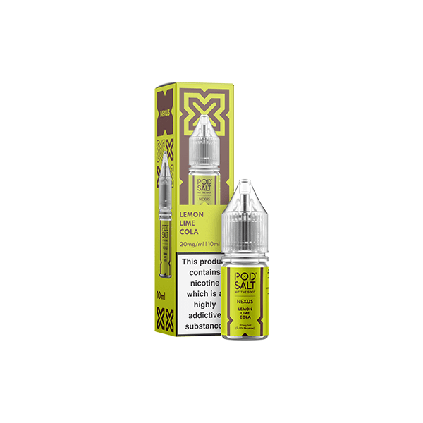 20mg Pod Salt Nexus 10ml Nic Salt (50VG/50PG)Vaping ProductsPod SaltVaperr Shop