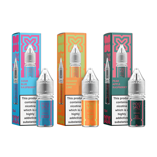 20mg Pod Salt Nexus 10ml Nic Salt (50VG/50PG)Vaping ProductsPod SaltVaperr Shop