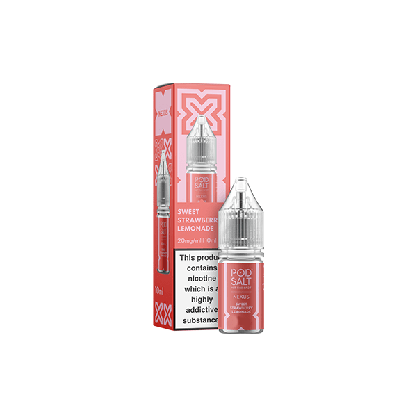 20mg Pod Salt Nexus 10ml Nic Salt (50VG/50PG)Vaping ProductsPod SaltVaperr Shop