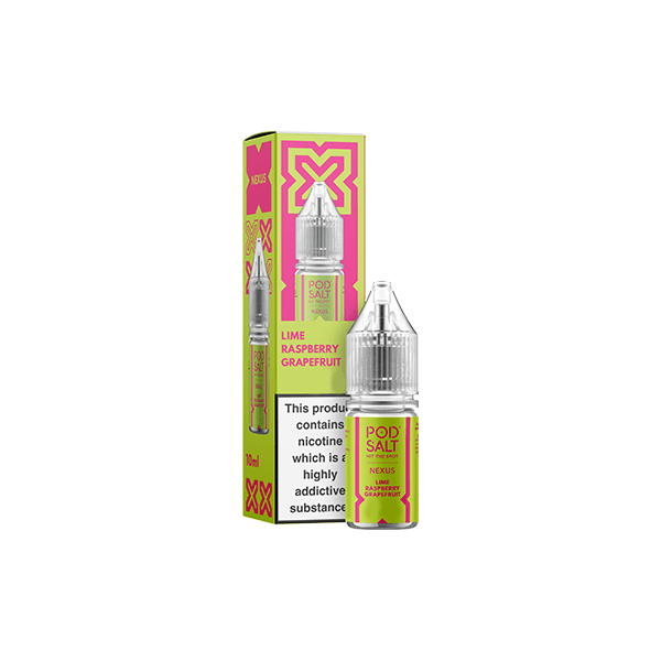 20mg Pod Salt Nexus 10ml Nic Salt (50VG/50PG)Vaping ProductsPod SaltVaperr Shop
