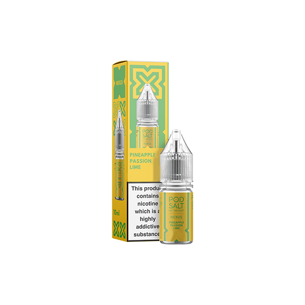 20mg Pod Salt Nexus 10ml Nic Salt (50VG/50PG)Vaping ProductsPod SaltVaperr Shop