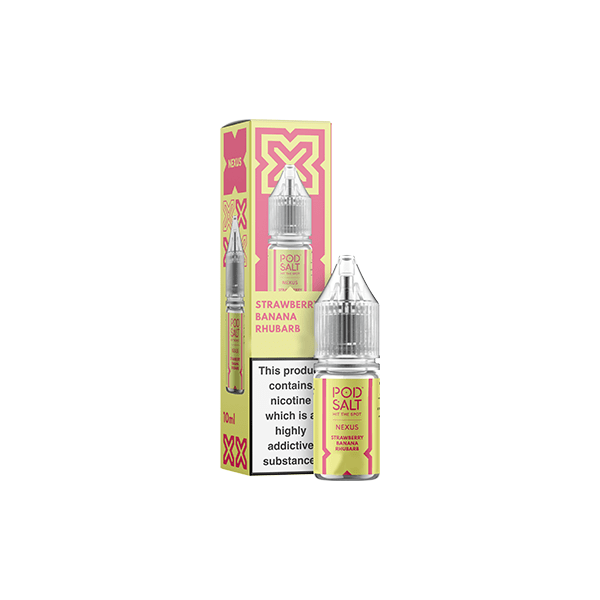 20mg Pod Salt Nexus 10ml Nic Salt (50VG/50PG)Vaping ProductsPod SaltVaperr Shop