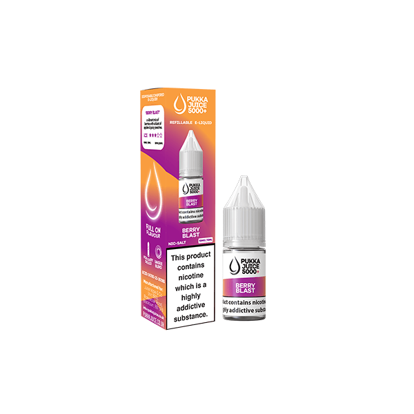 20mg Pukka Juice 5000+ 10ml Nic Salt (50VG/50PG)Vaping ProductsPukka JuiceVaperr Shop