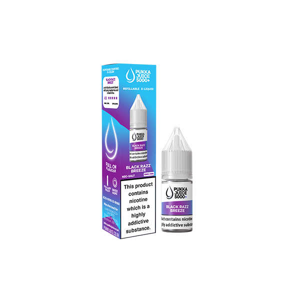 20mg Pukka Juice 5000+ 10ml Nic Salt (50VG/50PG)Vaping ProductsPukka JuiceVaperr Shop