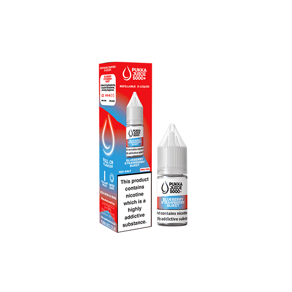 20mg Pukka Juice 5000+ 10ml Nic Salt (50VG/50PG)Vaping ProductsPukka JuiceVaperr Shop