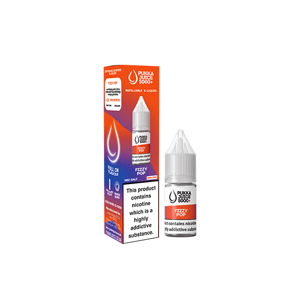 20mg Pukka Juice 5000+ 10ml Nic Salt (50VG/50PG)Vaping ProductsPukka JuiceVaperr Shop