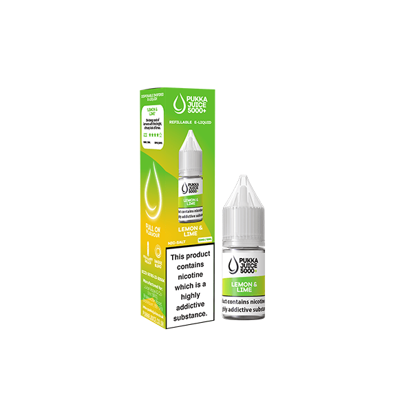 20mg Pukka Juice 5000+ 10ml Nic Salt (50VG/50PG)Vaping ProductsPukka JuiceVaperr Shop