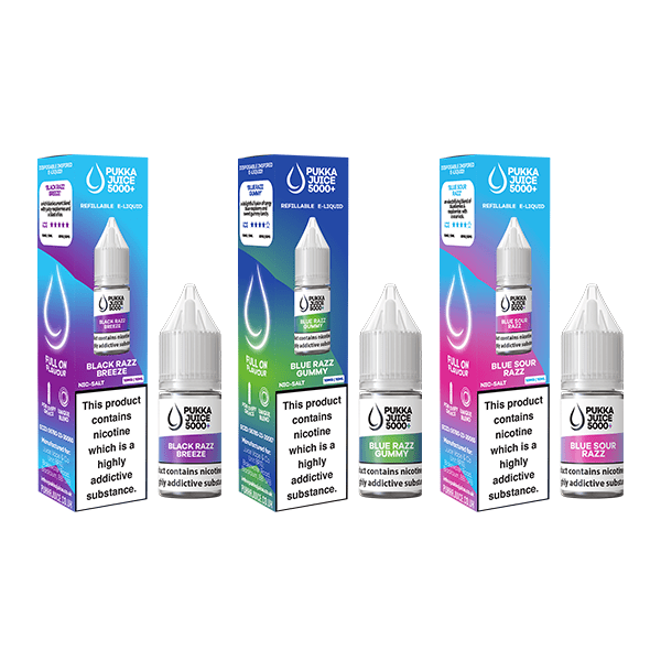 20mg Pukka Juice 5000+ 10ml Nic Salt (50VG/50PG)Vaping ProductsPukka JuiceVaperr Shop