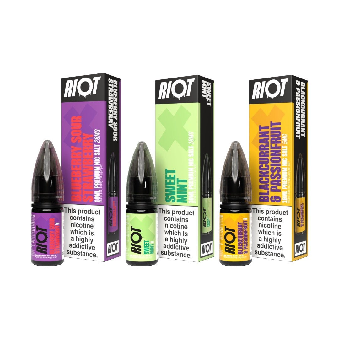 20mg RIOT X 10ml Nic Salts by Riot Squad (50VG/50PG)Vaping ProductsRiot SquadVaperrShop