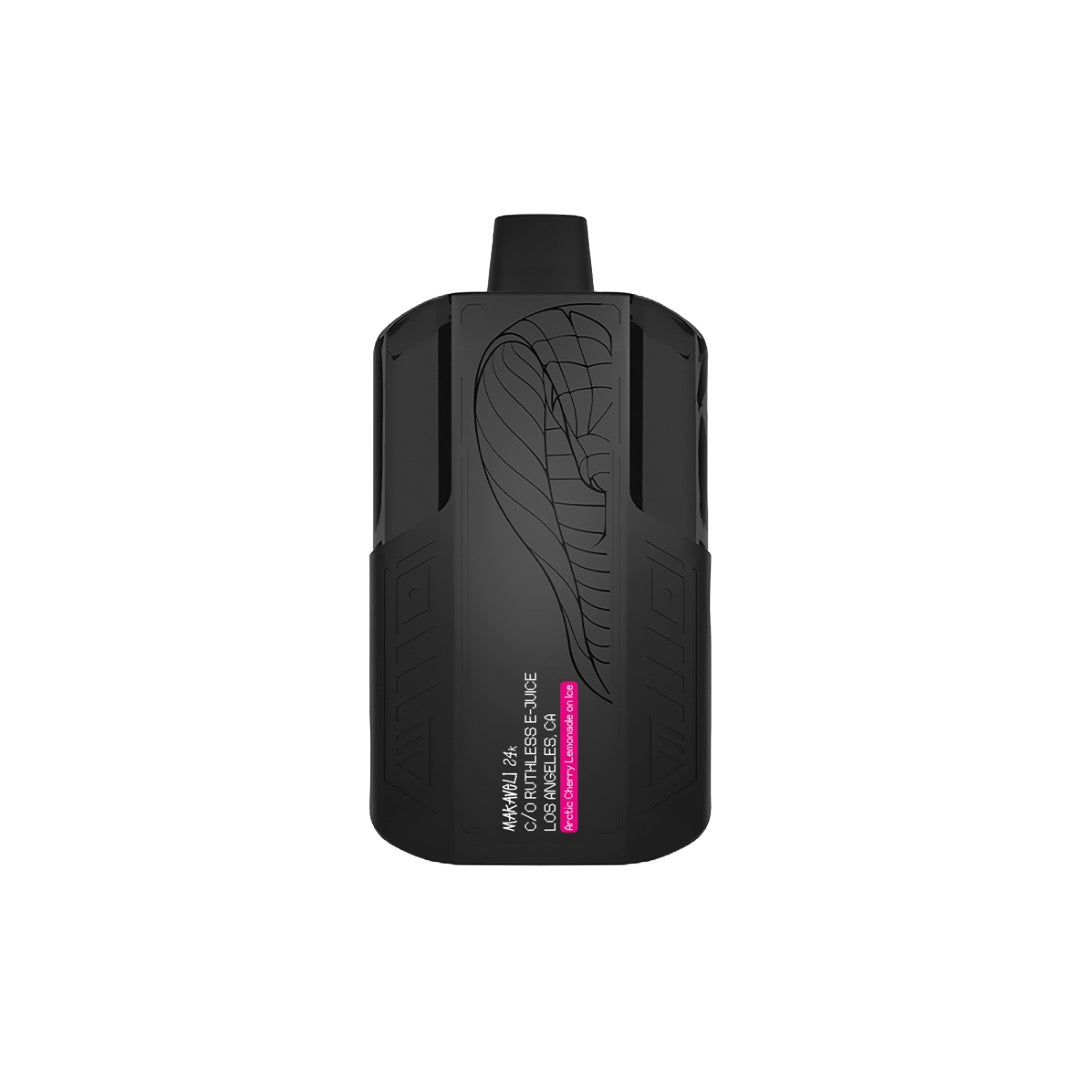 20mg Ruthless Makaveli 24000 Prefilled Pod Kit 24000 PuffsVaping ProductsRuthlessVaperrShop