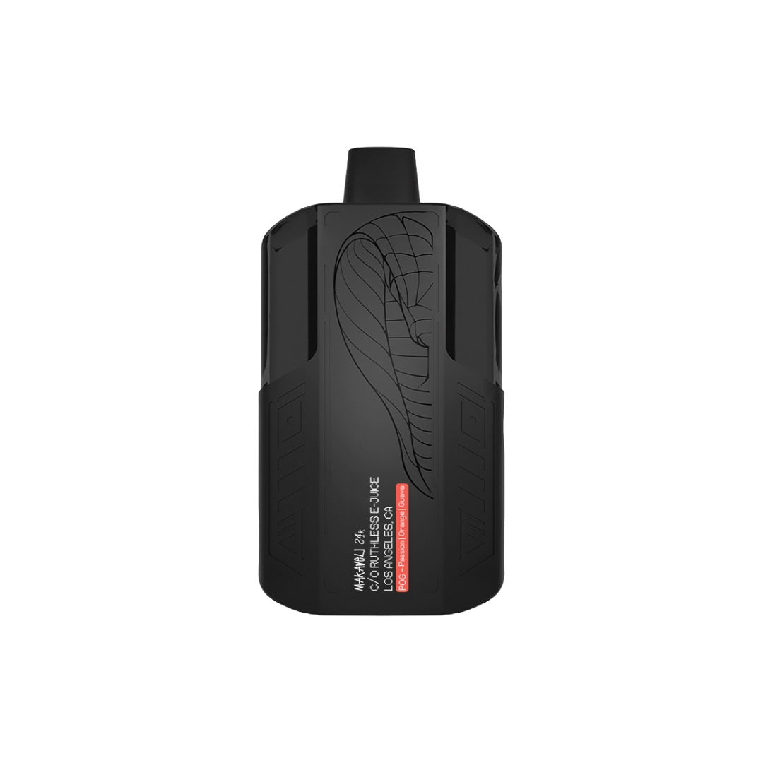 20mg Ruthless Makaveli 24000 Prefilled Pod Kit 24000 PuffsVaping ProductsRuthlessVaperrShop
