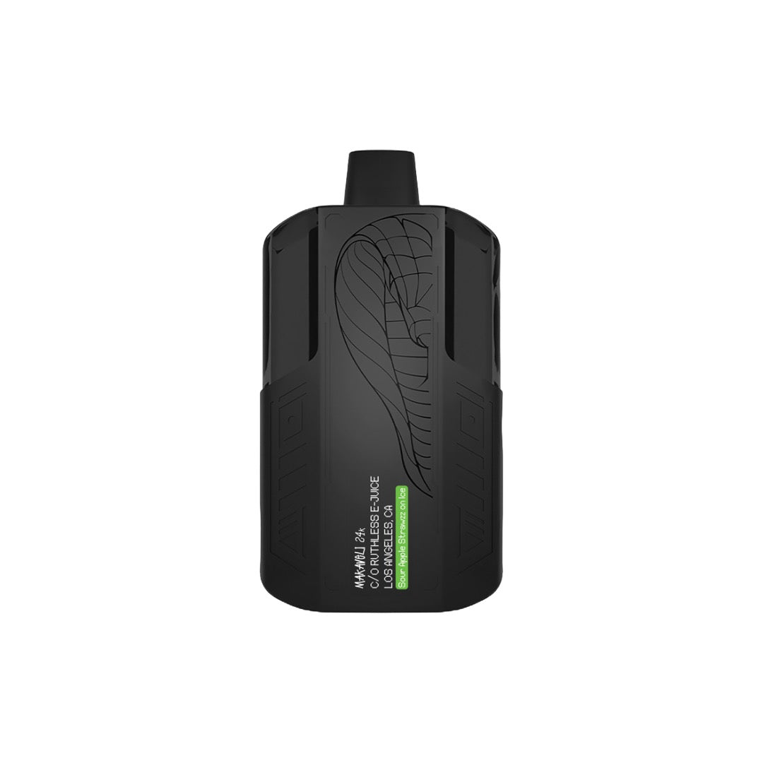 20mg Ruthless Makaveli 24000 Prefilled Pod Kit 24000 PuffsVaping ProductsRuthlessVaperrShop