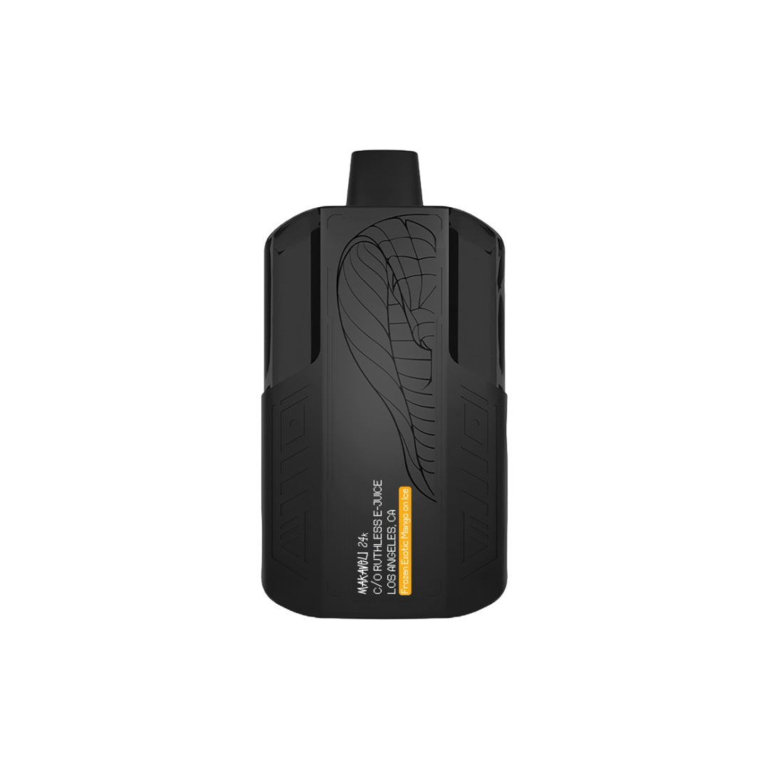 20mg Ruthless Makaveli 24000 Prefilled Pod Kit 24000 PuffsVaping ProductsRuthlessVaperrShop