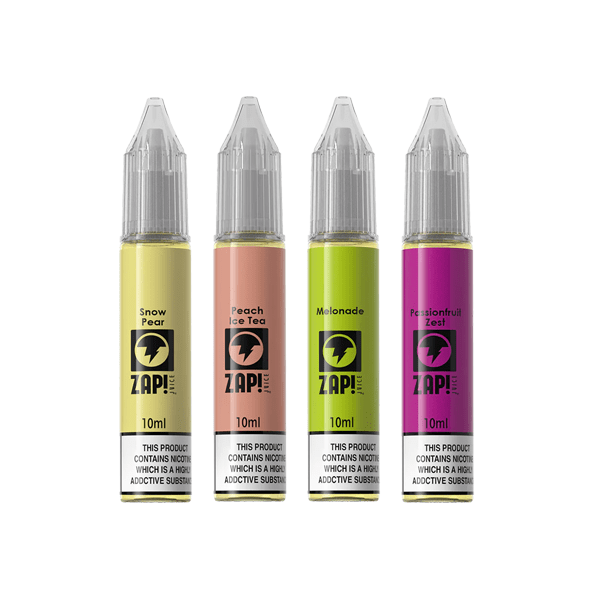 20mg Zap! Juice 10ml Nic Salts (50VG/50PG)Vaping ProductsZap! JuiceVaperr Shop