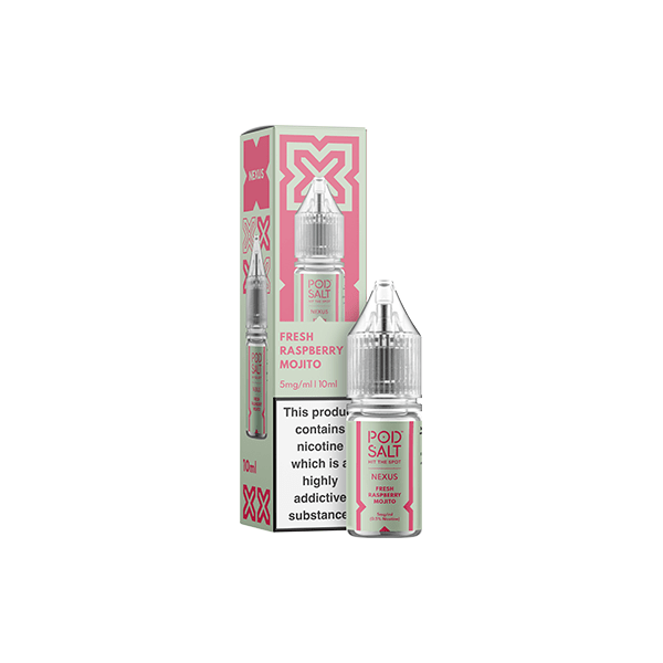 5mg Pod Salt Nexus 10ml Nic Salt (50VG/50PG)Vaping ProductsPod SaltVaperr Shop