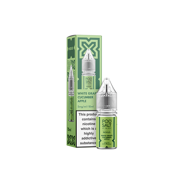 5mg Pod Salt Nexus 10ml Nic Salt (50VG/50PG)Vaping ProductsPod SaltVaperr Shop