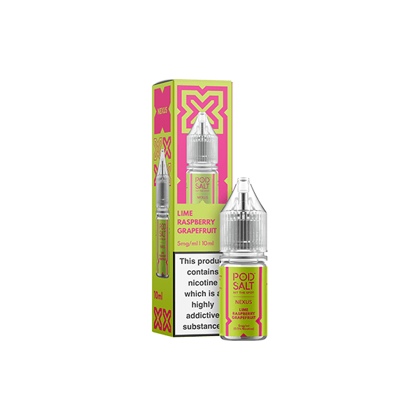 5mg Pod Salt Nexus 10ml Nic Salt (50VG/50PG)Vaping ProductsPod SaltVaperr Shop