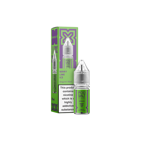 5mg Pod Salt Nexus 10ml Nic Salt (50VG/50PG)Vaping ProductsPod SaltVaperr Shop