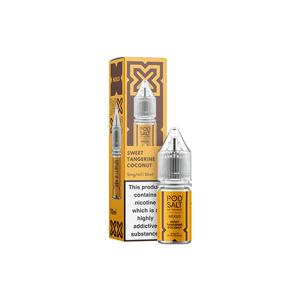 5mg Pod Salt Nexus 10ml Nic Salt (50VG/50PG)Vaping ProductsPod SaltVaperr Shop