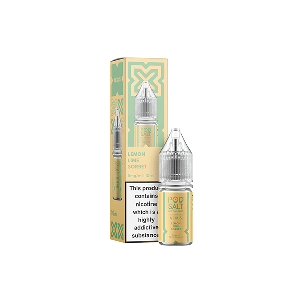 5mg Pod Salt Nexus 10ml Nic Salt (50VG/50PG)Vaping ProductsPod SaltVaperr Shop