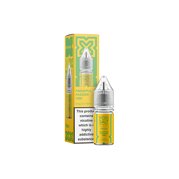 5mg Pod Salt Nexus 10ml Nic Salt (50VG/50PG)Vaping ProductsPod SaltVaperr Shop