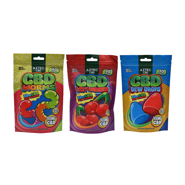 Aztec CBD 900mg Gummies - 150gCBD ProductsAztec CBDVaperr Shop