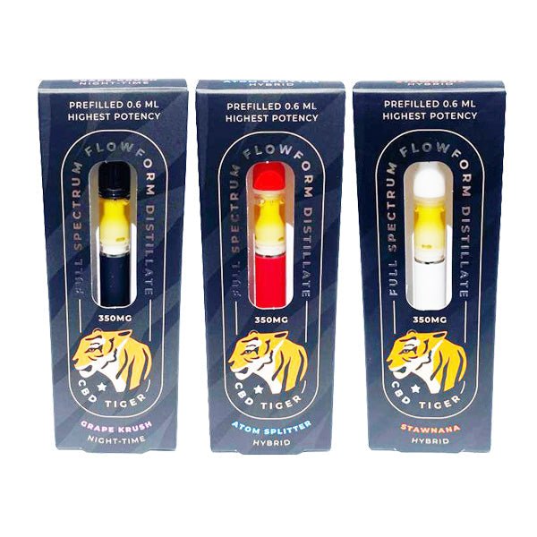 CBD Tiger Full - Spectrum 350mg CBD Disposable Vape PenCBD ProductsCBD TigerVaperr Shop