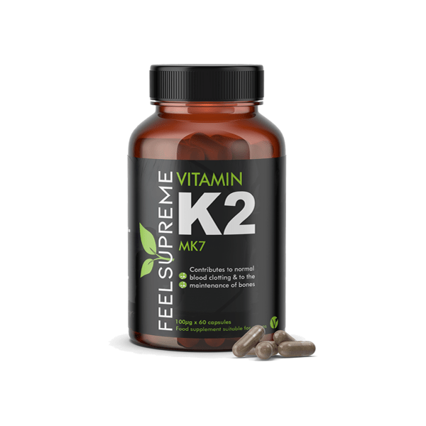 Feel Supreme 6000ug Vitamin K2 MK7 Capsules - 60 CapsCBD ProductsFeel SupremeVaperr Shop