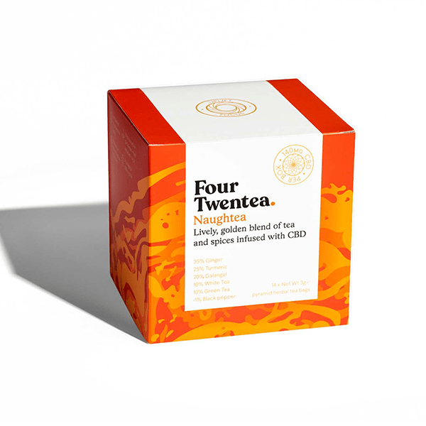 Four Twentea Spiced Blend 10mg CBD Tea - NaughteaCBD ProductsFour TwenteaVaperrShop