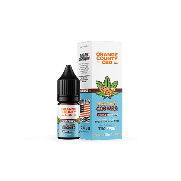 Orange County CBD Cali Range 300mg CBD 10ml E - liquid (60VG/40PG)CBD ProductsOrange CountyVaperr Shop