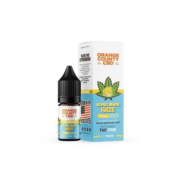 Orange County CBD Cali Range 300mg CBD 10ml E - liquid (60VG/40PG)CBD ProductsOrange CountyVaperr Shop