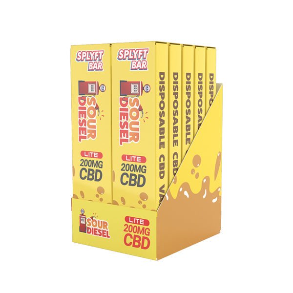 SPLYFT BAR LITE 200mg Full Spectrum Flowform CBD Disposable VapeCBD ProductsSPLYFTVaperr Shop